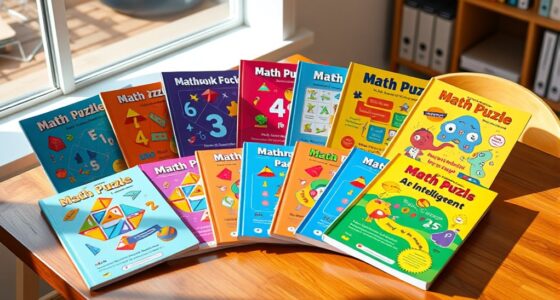 top math puzzle workbooks