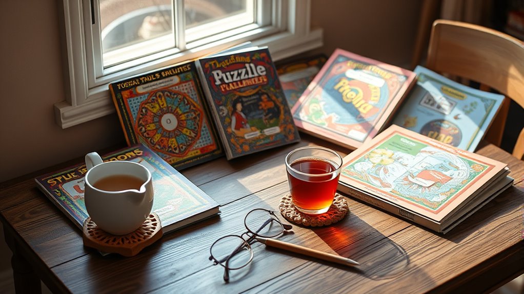 top puzzle books for seniors
