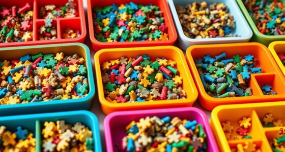 top puzzle sorting trays
