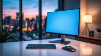 top screen bar lighting