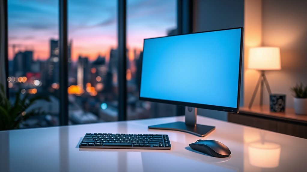 top screen bar lighting