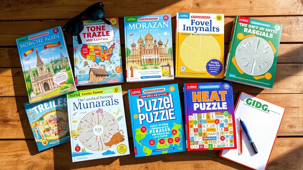 top travel puzzle book selections