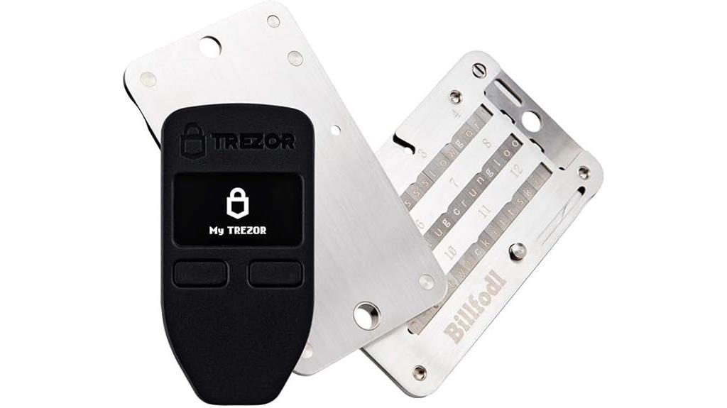 trezor one and billfodl