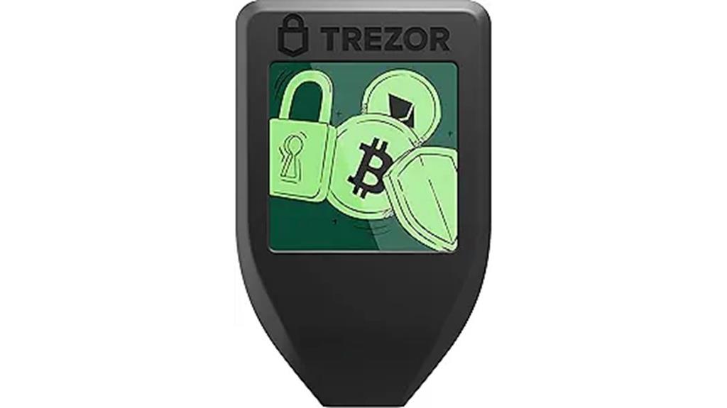 trezor t touchscreen wallet
