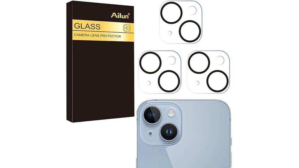 triple pack iphone lens protector