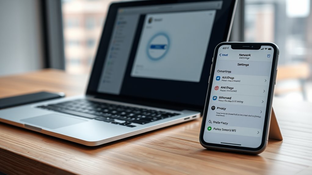 turn off sharing features
