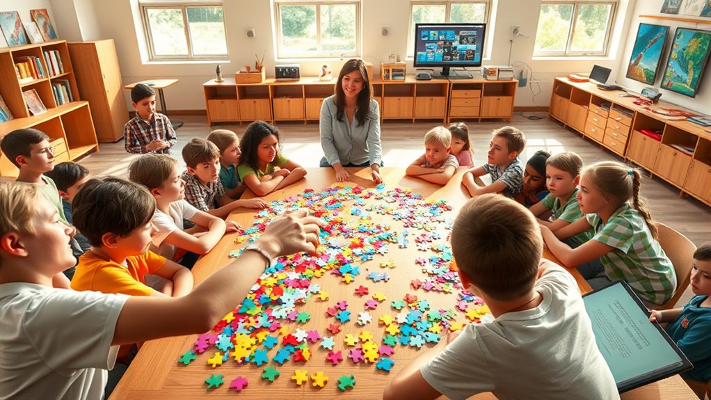 using puzzles to teach