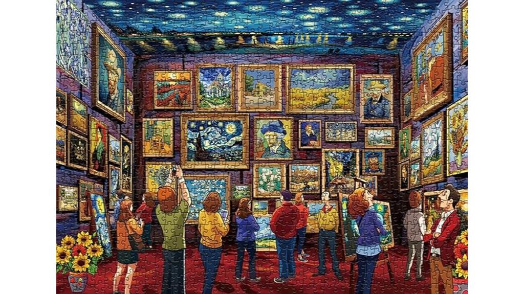 van gogh puzzle for adults