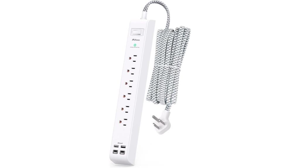 wall mount usb surge protector