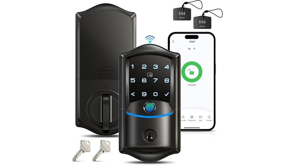 wi fi fingerprint smart lock