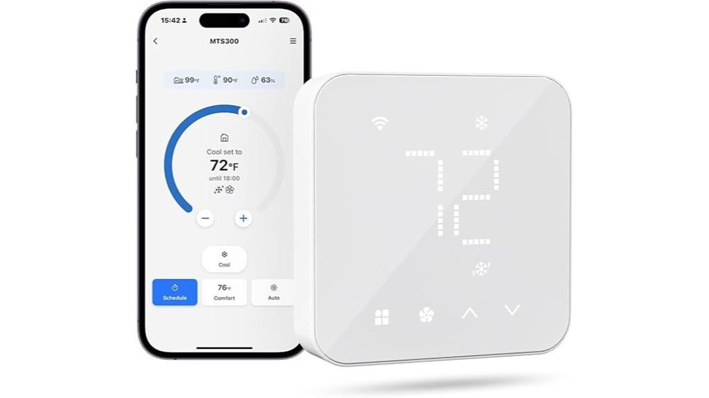 wifi enabled thermostat device