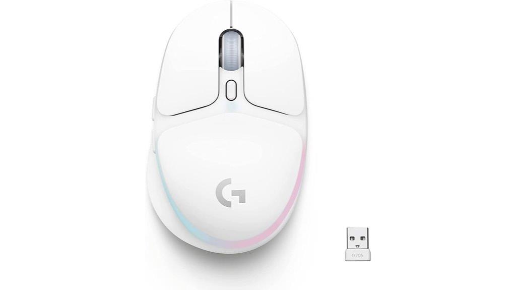 wireless gaming mouse with rgb