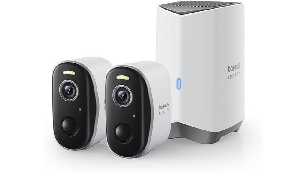 wireless outdoor security camera kit