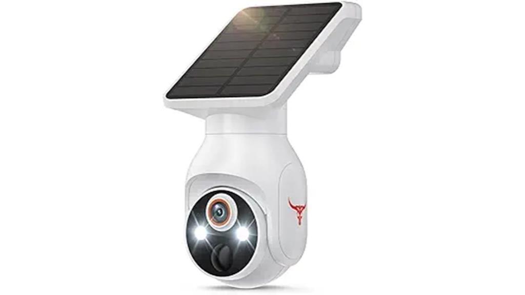 wireless solar ai camera