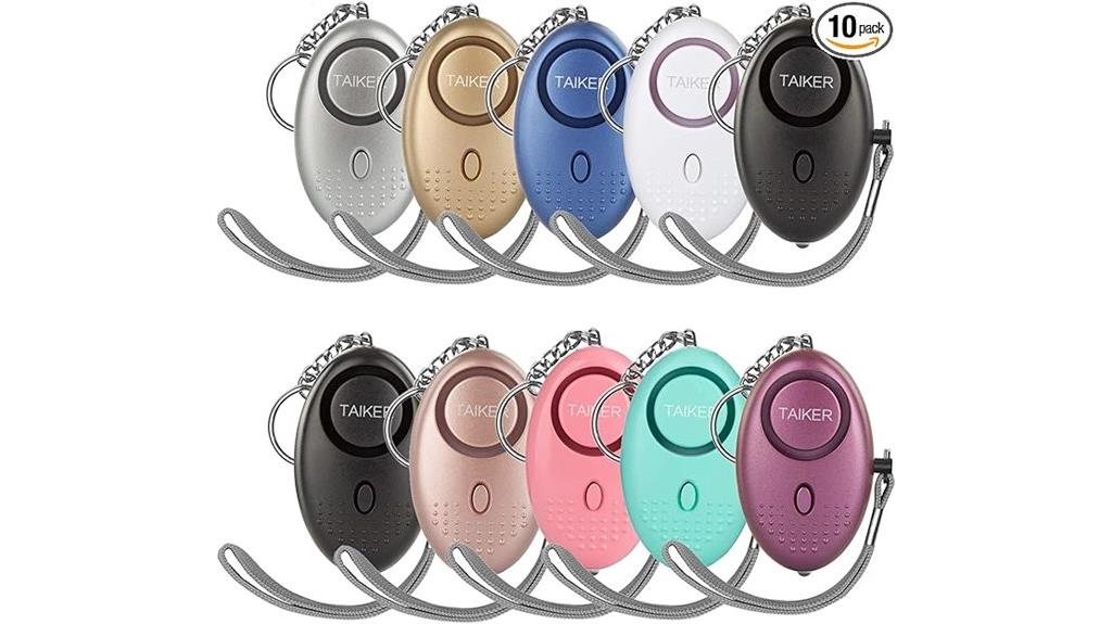 women s 10 pack safety alarms