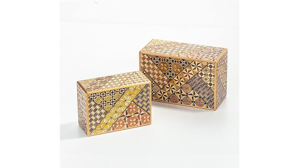 wooden hidden lock box