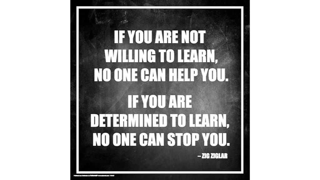 ziglar motivational quote poster
