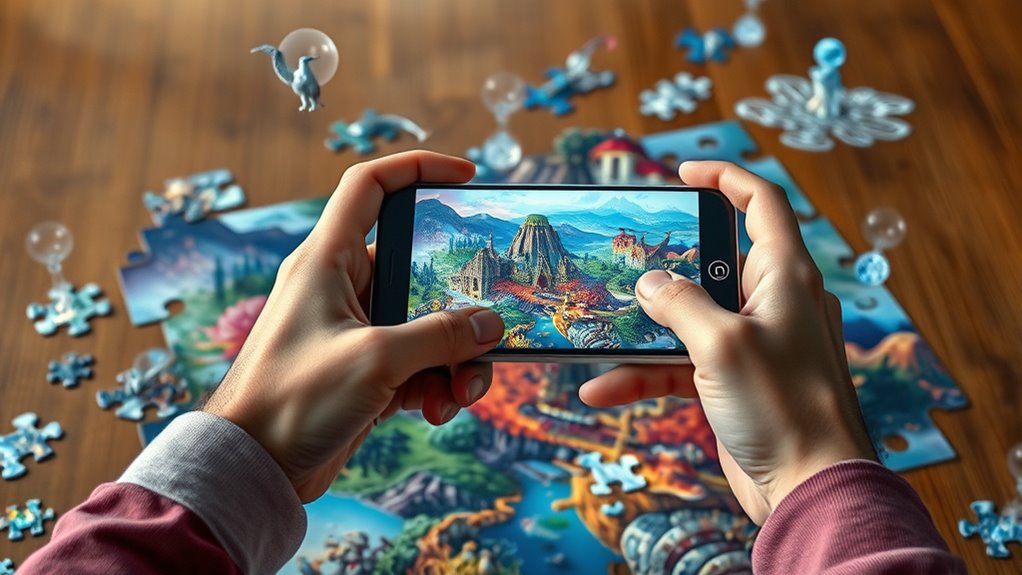 augmented reality puzzle exploration