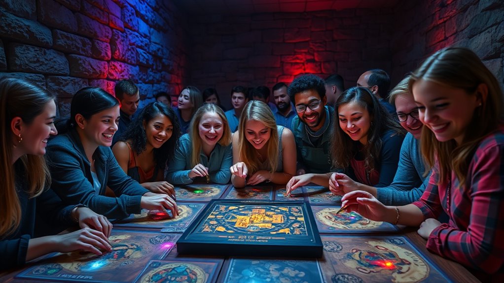 community bonding via escape rooms