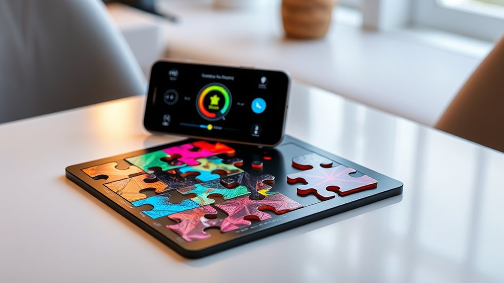 connected puzzle app integration
