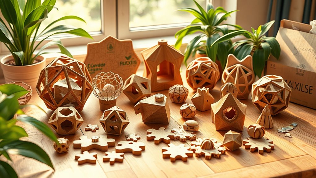 eco friendly sustainable puzzle materials