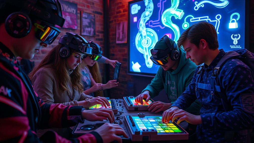 immersive digital puzzle integration