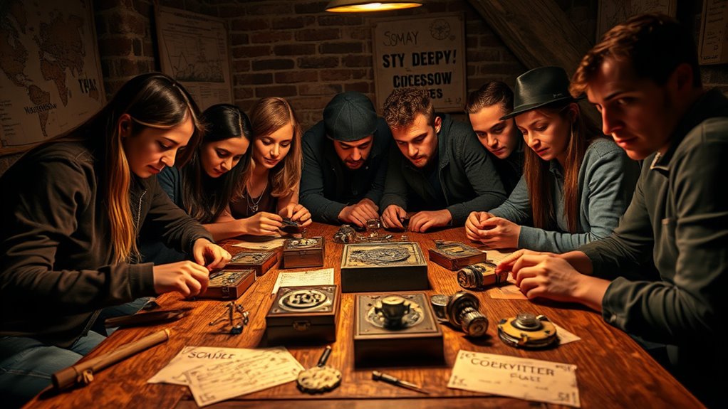 interactive escape room design