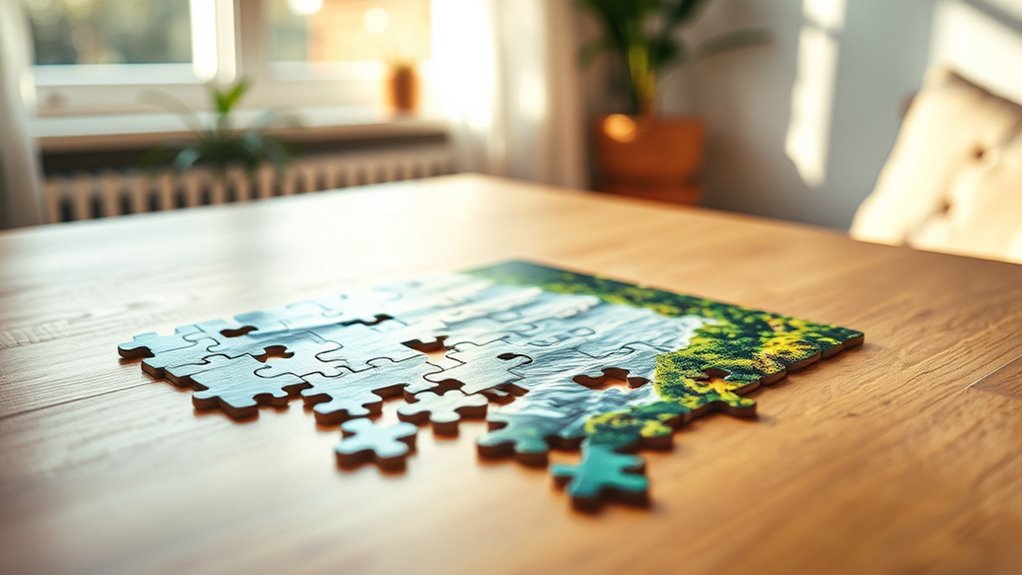 mindful puzzle for stress