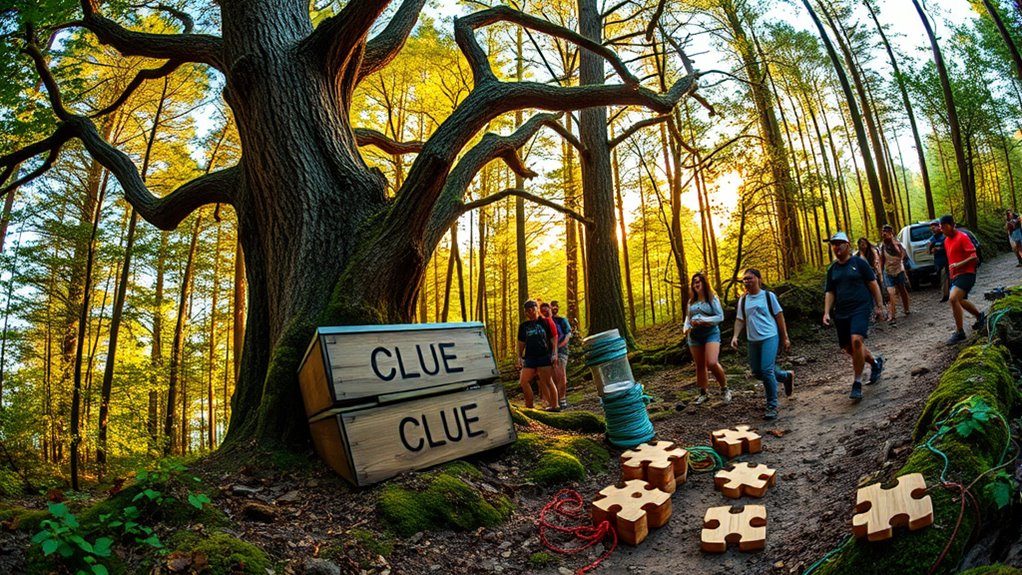 outdoor adventure escape games