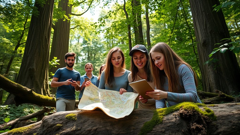 outdoor adventure puzzle exploration