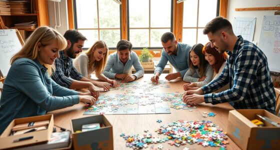puzzle based team building workshops