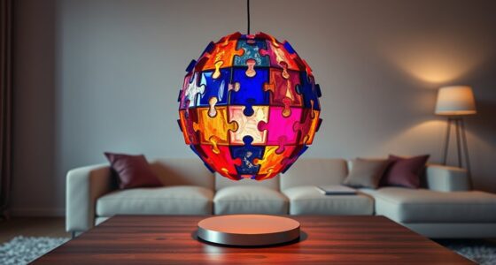 puzzle lamps serve as decorative lighting