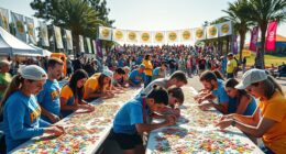 puzzle race charity event