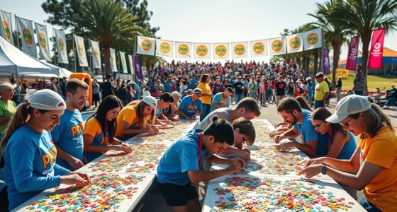 puzzle race charity event