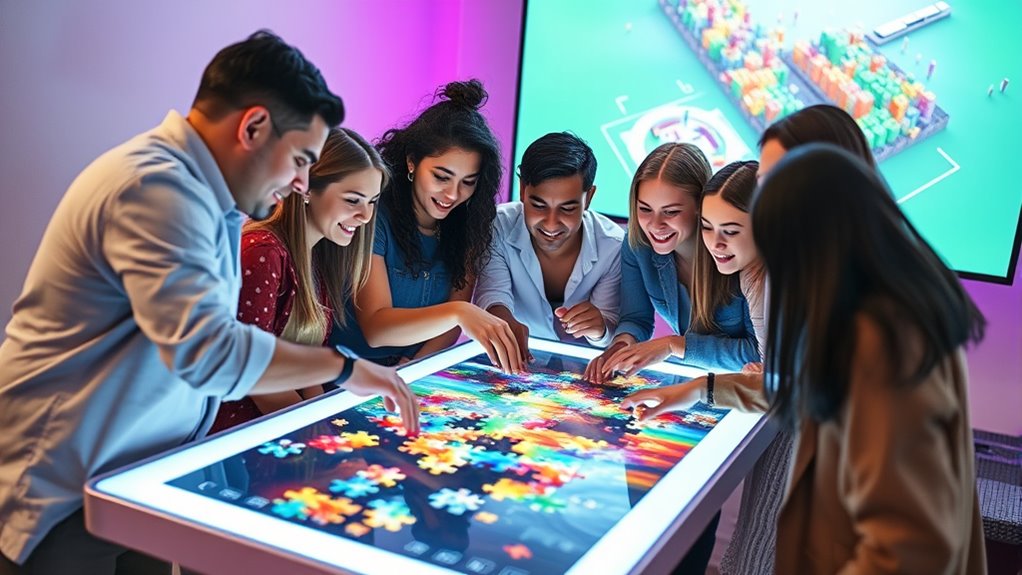 real time collaborative puzzle solving