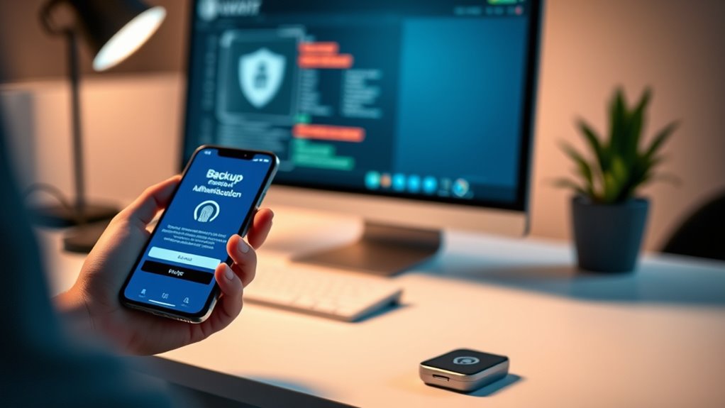 secure backup authentication methods