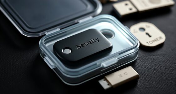 secure physical token storage