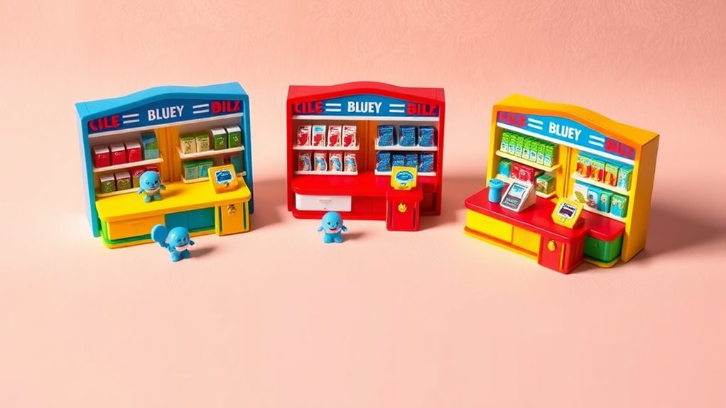 affordable bluey playsets