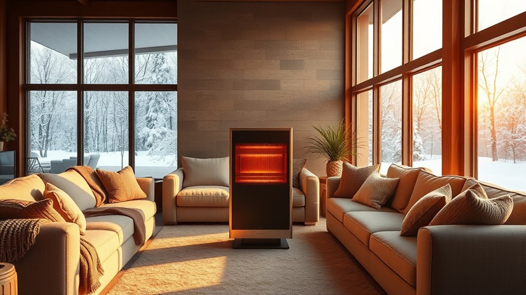choosing efficient large room heater