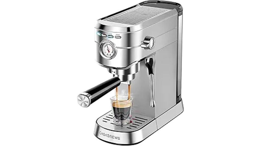 espresso maker with frother