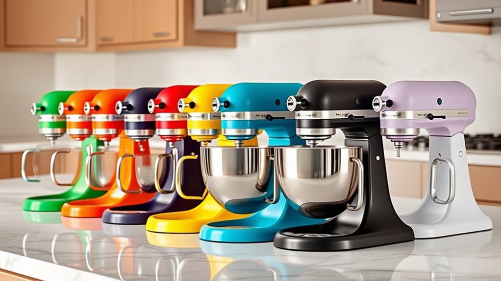 top colorful mixer options