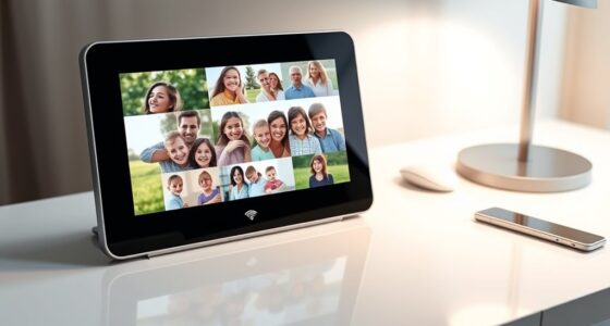 top digital frames with email