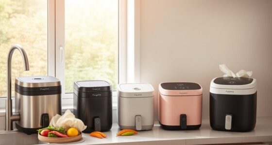 top electric kitchen compost bins