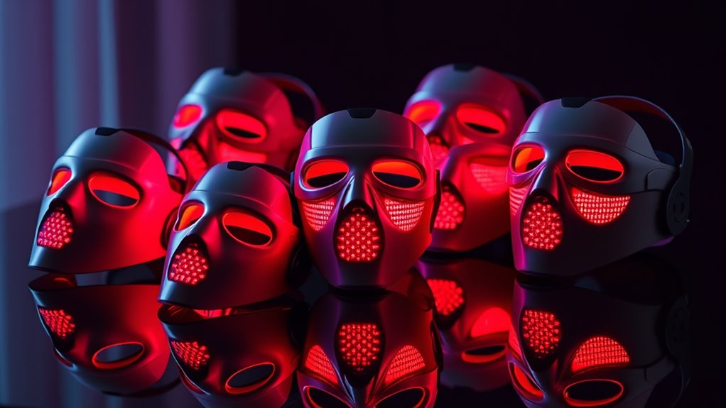top rated red light masks