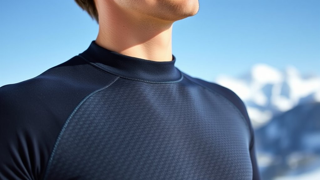 warm breathable ski base layer