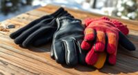 warm responsive touchscreen gloves