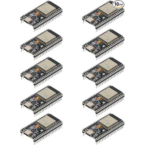 ESP-WROOM-32 10-Pack WiFi & Bluetooth Development Boards