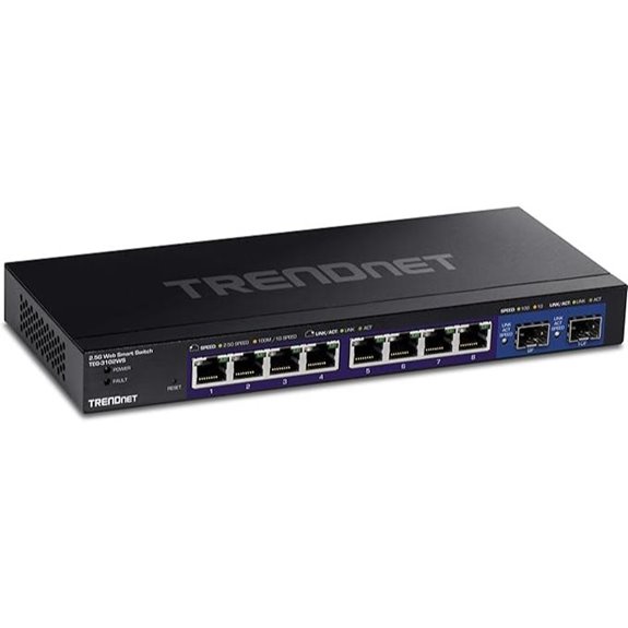 TRENDnet 10-Port Multi-Gig Smart Switch TEG-3102WS