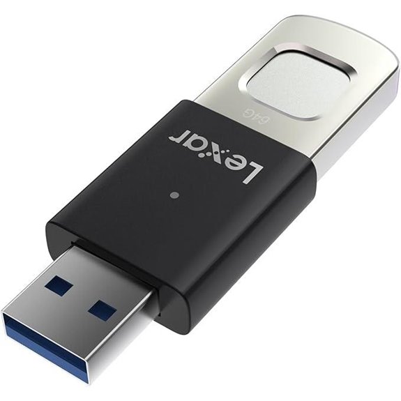 Lexar 128GB JumpDrive Fingerprint USB 3.2 Flash