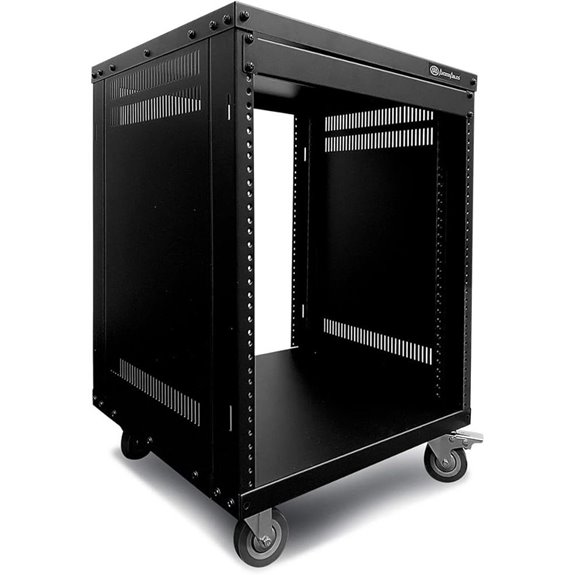 AxcessAbles 12U Steel AV Equipment Rack